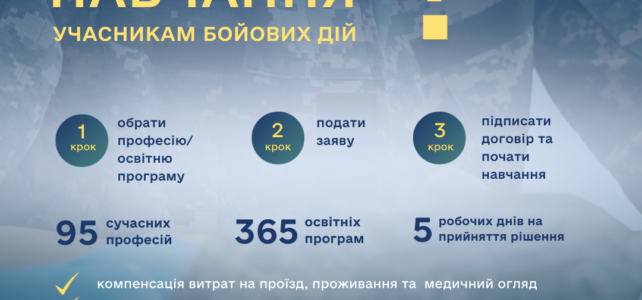 Навчання для учасника бойових дій